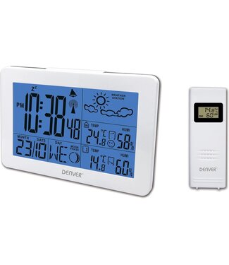 Denver Denver - Weerstation - WS-530 - Met luchtvochtigheid meter - Wit