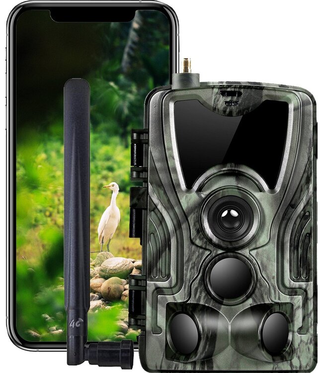 Denver Wildcamera met Nachtzicht - Live Beelden via 4G (APP) - CMOS Sensor - 30MP - Waterdicht - WCL8040