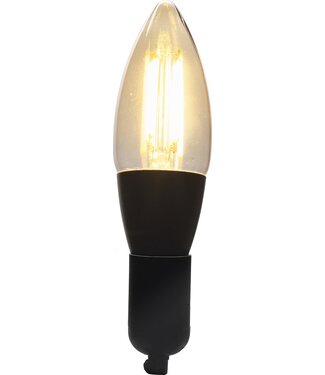 Denver Denver LBF-201 - Filament WiFi lamp - C35 E14 fitting - Dimbaar - Werkt met TUYA - Google Home - Amazon Alexa - Warm wit