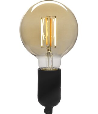 Denver Denver LBF-404 - Filament WiFi lamp - G95 E27 fitting - Dimbaar - Werkt met TUYA  - Google Home - Amazon Alexa - Warm wit
