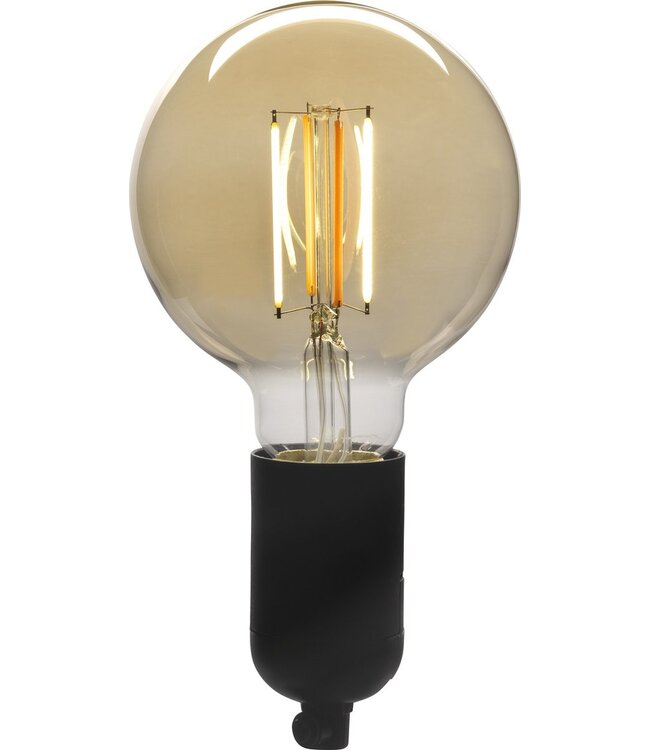 Denver LBF-404 - Filament WiFi lamp - G95 E27 fitting - Dimbaar - Werkt met TUYA  - Google Home - Amazon Alexa - Warm wit