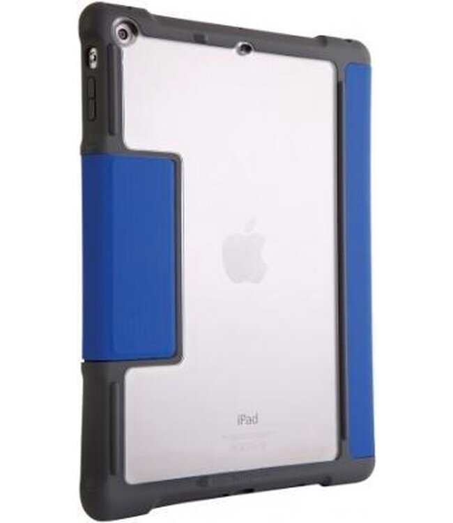 STM dux - Apple iPad mini hoes - geschikt voor Apple ipad mini 1 t/m 5 - 201cm (7,9'') - blauw,grijs