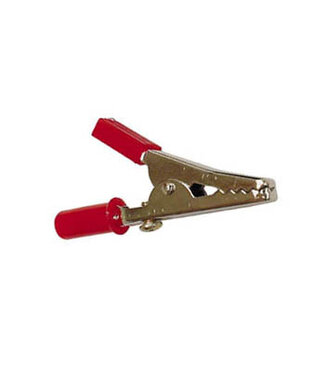 Generic Generic Krokodillenklem - 55 mm - Met Schroefaansluting - Rood