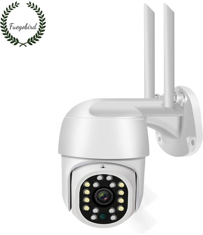 Fuegobird Fuegobird  Y17  Smart Waterdichtheid IP66 IP camera - buiten - draai- en kantelbaar - Ondersteuning 2.4G/5G WIFI - 3MP - PTZ IP Camera