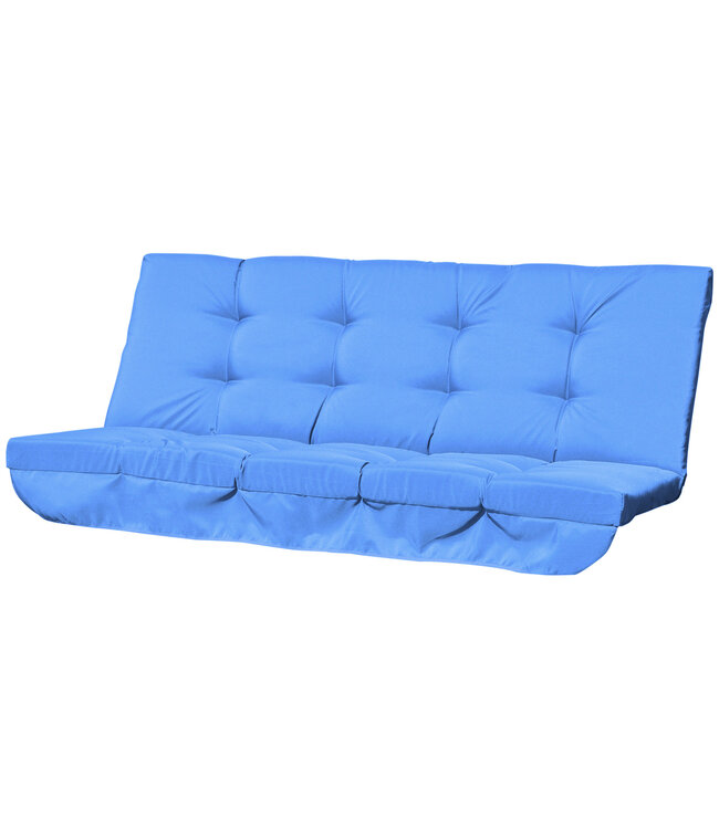 Sunny kussenset voor hangmatschommel 170 cm blauw
