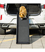 Paws Paws hondenhelling, hondenhelling voor auto's, opvouwbaar, antislippad, plastic, zwart, 155 x 39 x 14 cm