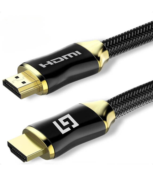 LifeGoods HDMI 2.0 Kabel - 10M - 18Gbps - 4K (60 Hz) - Zwart