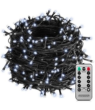 Monzana Monzana Lichtketting Kerst - Koud Wit - 20m - Met Afstandsbediening