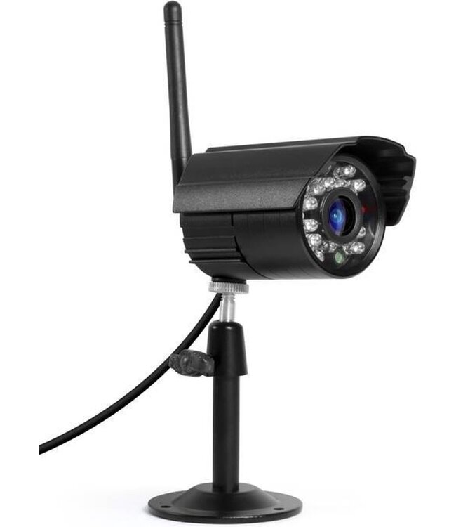 Technaxx 4453 bewakingscamera - voor buiten - 640 x 480 pixels - IP-camera - zwart