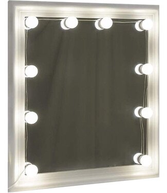 Achaté Achaté Spiegellampen 10 stuks - Spiegel Verlichting - 3 Soorten LED licht - Dimbaar tot 5 Standen - Spiegellamp