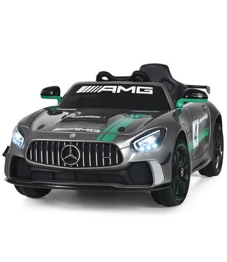 Coast Coast Kinderauto - Mercedes AMG - 3-5 km/u - Zilvergrijs