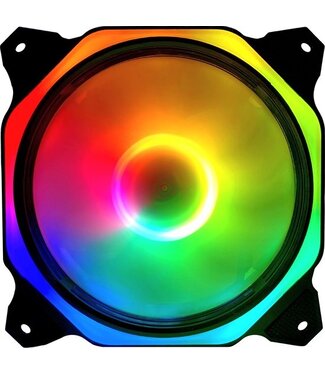 EarKings RGB Fan PC fan - Case Fan 120x120mm 4-pin High Airflow - Computer behuizing ventilator fan Earkings