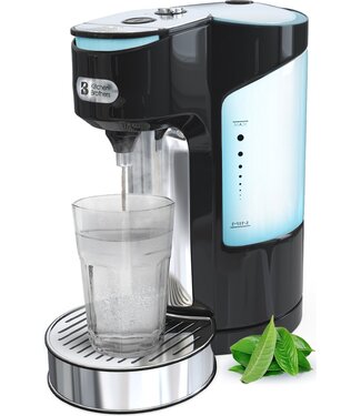 KitchenBrothers KitchenBrothers Heetwaterdispenser - 2L - 3000W - RVS /Zwart