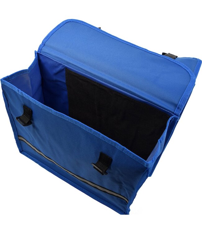 Dunlop | Dubbele Fietstas - Blauw - 36 x 30 x 12 cm - 26 liter