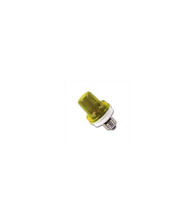 HQ-Power - Mini flitslamp - Fitting E27 en 5W - Geel