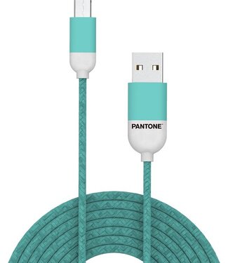 Celly Micro-USB Kabel, Mintgroen - Rubber - Celly | Pantone