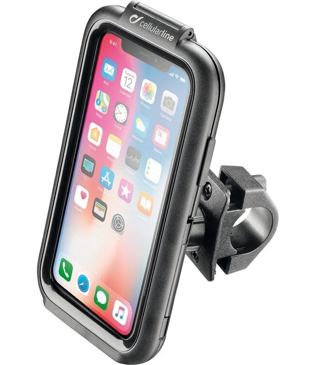Interphone iCase iPhone X Houder voor Motorfiets stuur