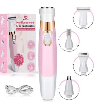 MoreWomen MoreWomen® - Ladyshave - Scheerapparaat vrouwen - Roze