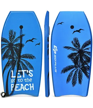 Coast Bodyboard lichtgewicht voor kinderen en volwassenen 106 cm blauw