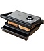 Safecourt Kitchen Tosti apparaat - Instelbare temperatuur - Zwart/RVS