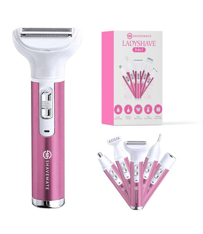 MM Brands MM Brands | 5-in 1 Trimmer voor Vrouwen - Roze