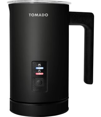 Tomado Tomado TMF1201B - Elektrische Melkopschuimer - Warm en koud opschuimen - Verwarmen  - Cappuccino maken – Matzwart