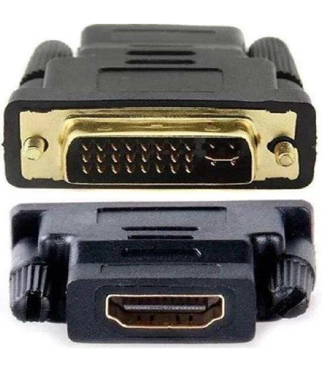 DVI 24+5 naar HDMI Adapter - DVI24+5 Male to HDMI Female Converter - 1080P