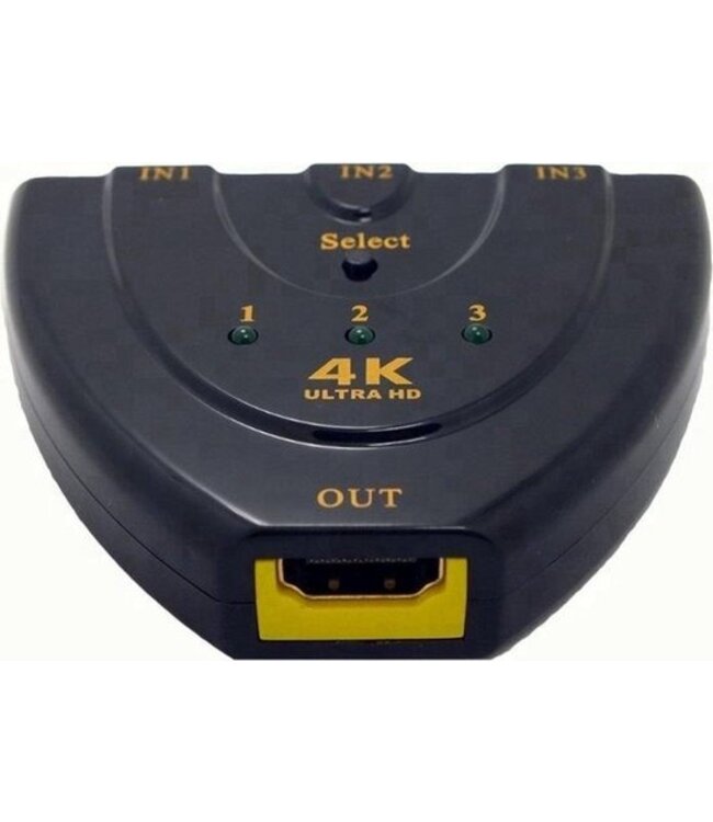 5 naar 1 Remote HDMI Switch Splitter Verdeler Schakelaar met afstandsbediener 1080P Full HD 5 poorten