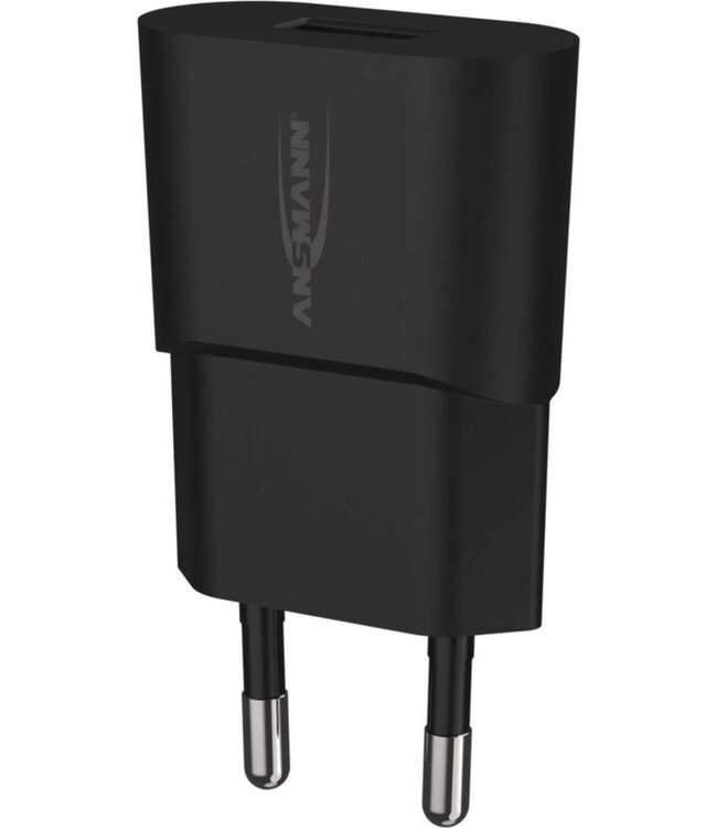 USB-laadadadapter met 1 USB 2.0-aansluiting type A, 1000 mA