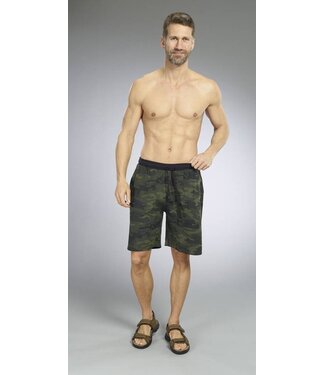 Generic Bermuda short, kleur camouflage/groen/zwart, maat 3XL