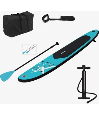 Koopman XQ Max SUP Board 6 delig-set - 285cm - Blauw / Zwart