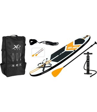 Koopman XQ Max SUP Board 6 delig-set - 305cm  - Oranje / Zwart / Wit