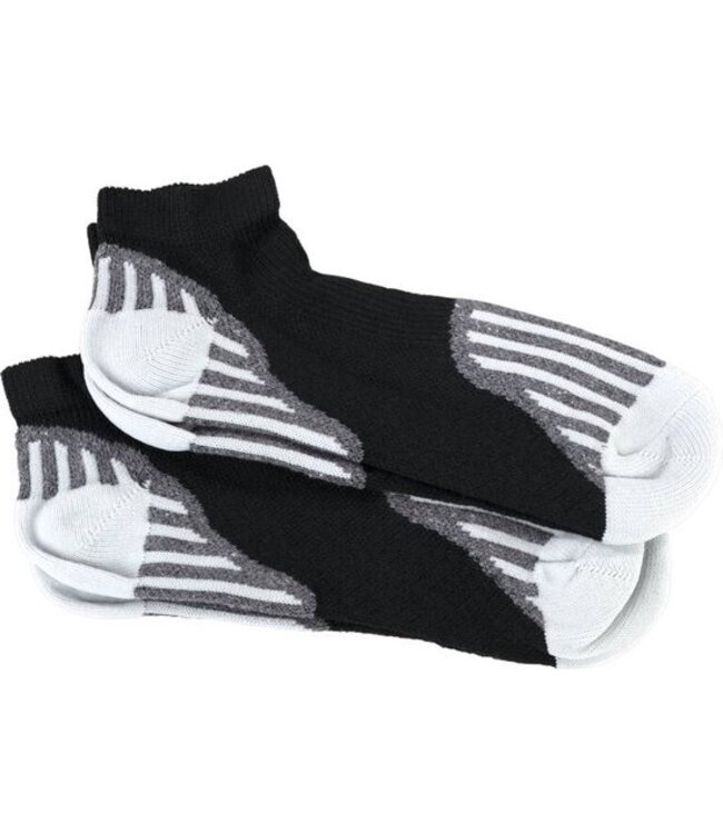 BEN BRIX Coolmax sokken 2-pack, kleur zwart/lichtgrijs, maat 43/46