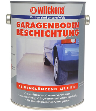 Wilckens Garagenboden-Beschichtung Kieselgrau 2,5 ltr.