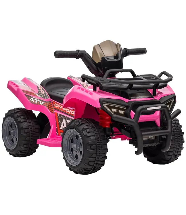 HOMdotCOM Elektrische kinderauto 66 cm x 44 cm x 42 cm roze