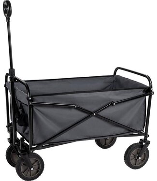 Camp active Camp Active Opvouwbare Bolderkar - 82 x 52 x 63cm - 70KG Draagkracht - Compacte Opslag - Zwart