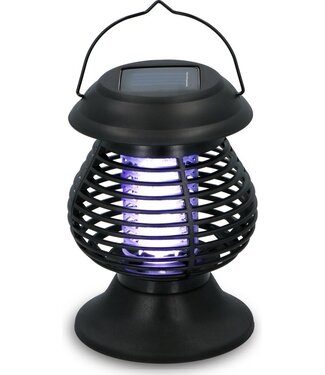 Grundig Grundig Insectenlamp - Solar - 2-in-1: Sfeerverlichting/ Insectenverdelger - Spatwaterdicht - Zwart