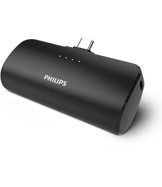 Philips PHILIPS Powerbank - DLP2510C/03 - Draadloze Externe Batterij - 2500mAh - USB-C Connector - Compact Formaat