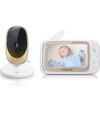 Motorola Motorola Comfort60 - Connected WIFI babyfoon - videomonitor - bereikbaar thuis en op afstand