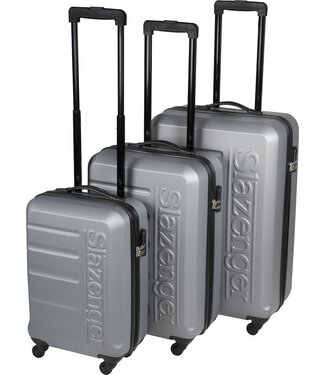 Slazenger Slazenger 3-Delige Kofferset - met 4 Wielen - 360 Graden Draaiend - Lichtgewicht - Small, Medium, Large Handbagage Koffer