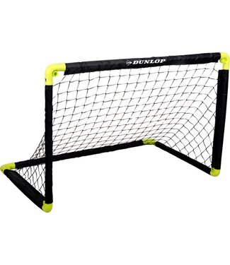 Dunlop Dunlop Voetbaldoel - 90 x 59 x 61cm - Voetbalgoal Opvouwbaar - Zwart/Geel