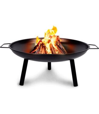 BBQ Collection BBQ Collection Vuurschaal 60 x 29cm - Vuurkorf voor Buiten - Staal - Zwart