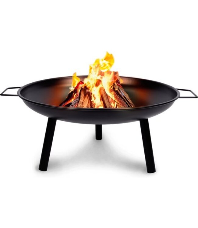 BBQ Collection BBQ Collection Vuurschaal 60 x 29cm - Vuurkorf voor Buiten - Staal - Zwart