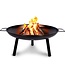 BBQ Collection BBQ Collection Vuurschaal 60 x 29cm - Vuurkorf voor Buiten - Staal - Zwart