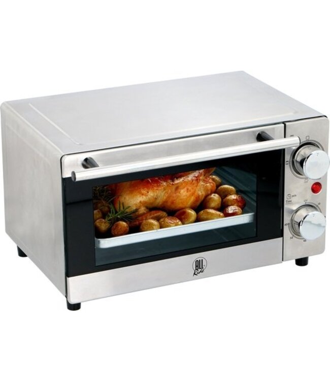 All Ride Mini Oven - 24 Volt - Camping en Vrachtwagen Oven - 300W - 9L - RVS