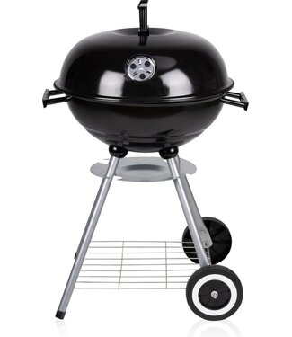 BBQ Collection BBQ Collection Houtskoolbarbecue - Kogelbarbecue 45 x 60 centimeter - Ronde Barbecue - Barbecue op Wielen - Zwart - Metaal