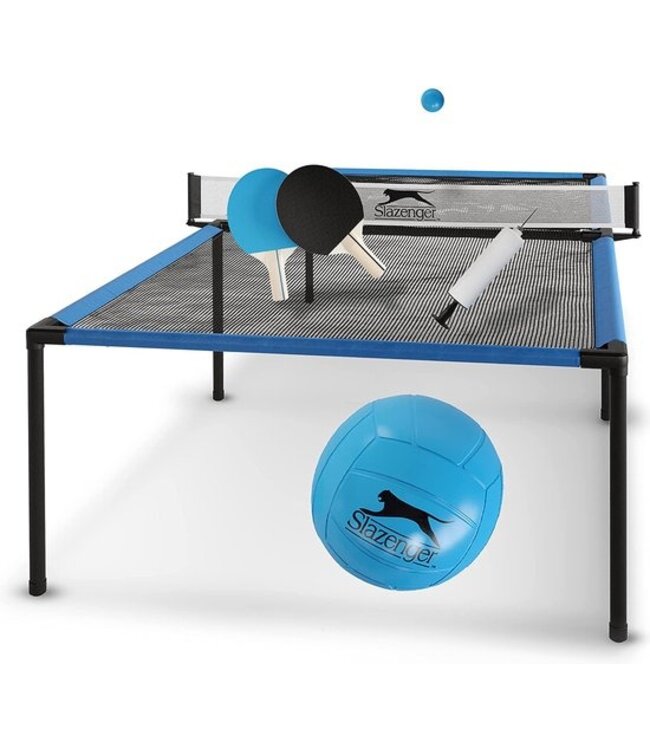 Slazenger Tafeltennisset - Incl. Pingpongballen EN batjes - 240 x 120 x 63cm