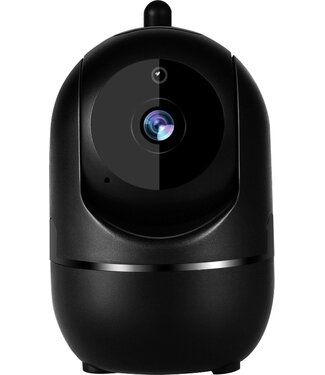 PuroTech PuroTech Beveiligingscamera met Nachtvisie - Beweeg en Geluidsdetectie - Full HD - Zwart