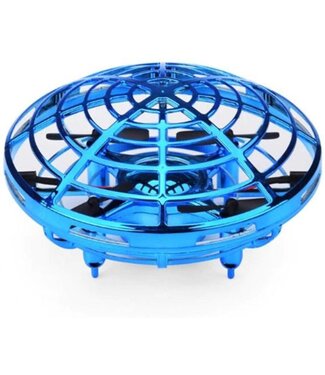 UFO PuroTech Official - Mini Drone - Anti Bots Sensor - Kinder Cadeau - Zwevende UFO - 4 Propellers - USB oplaadbaar - Infra Rood Sensor - Veilig - Beschermd Door Kooi - Drone Bal - Voor Kinderen - EB Store