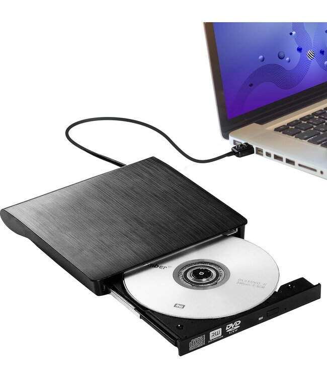 PuroTech® Externe DVD/CD Speler - Plug & Play - USB 3.0 - Brander